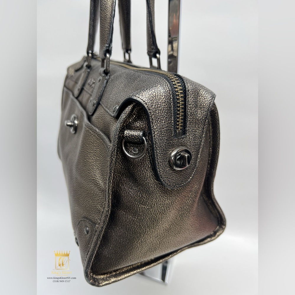 Coach Rhyder metallic satchel - Picture 2 of 16
